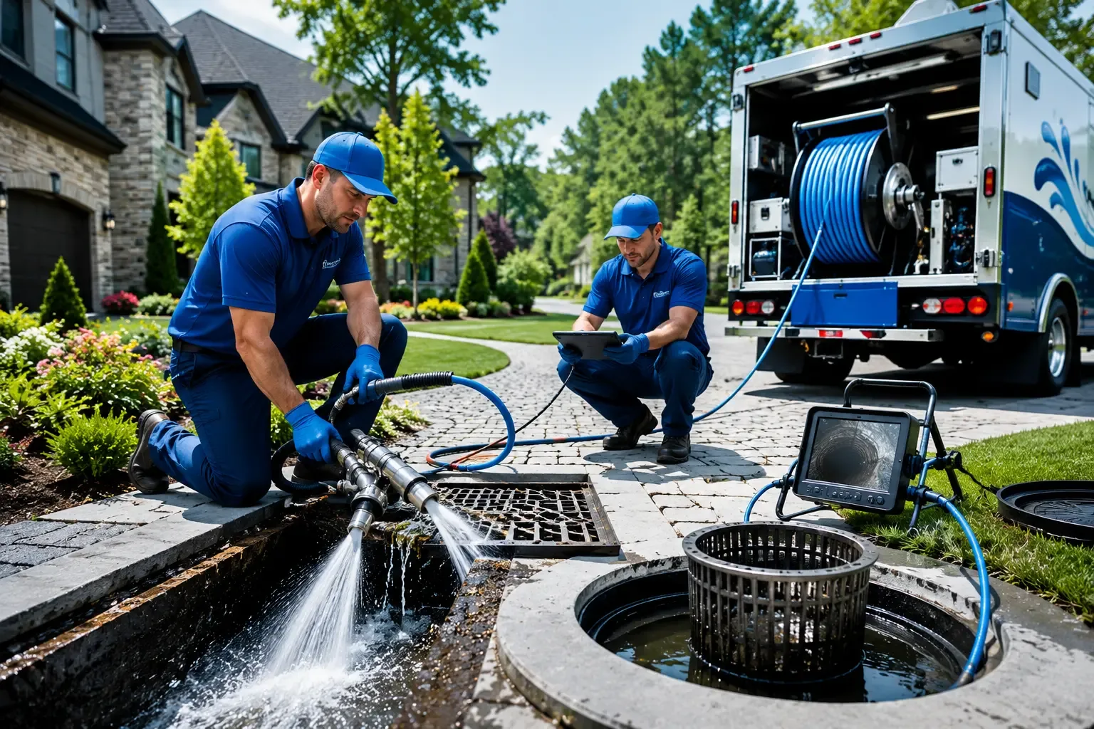 Local outdoor drain cleaning professionals in Logan, WV